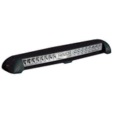 Lumitec Razor Light Bar - Flood - Black Housing - Flush Mount 101588